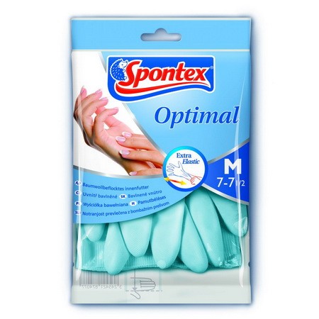 Spontex Optimal gumikesztyű M