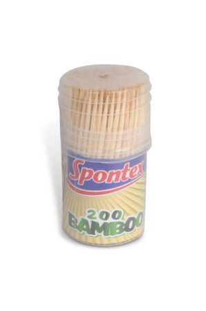 Spontex Bamboo fogvájó 200db
