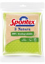 Spontex Natura szivacskendő 3db