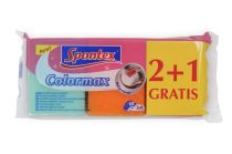 Spontex Colormax körömvédő mosogatószivacs 2+1 db